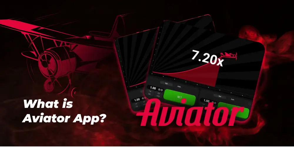 Aviator app gameplay showing the multiplier at 7.20x